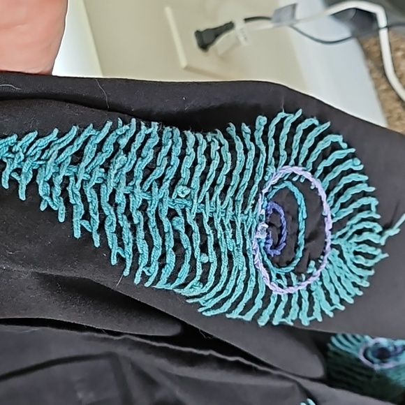 Synergy Organic High-Low Embroidered Skirt - Picture 6 of 6